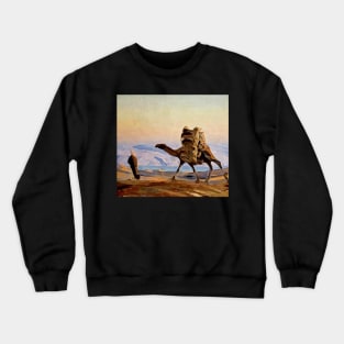 The Beauty Of The Arabian Desert, The Sahara Desert Trip Crewneck Sweatshirt